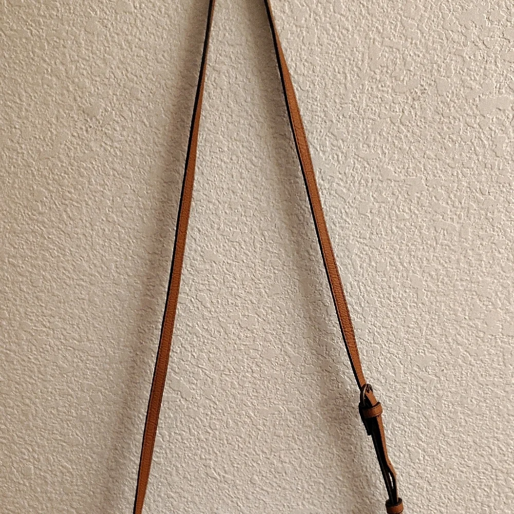 Universal Thread Tan and Brown Woven Crossbody Bag MBCS - Picture 4 of 13
